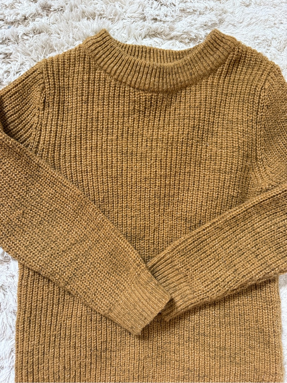 H&M Kids Mustard Brown Knit Sweater